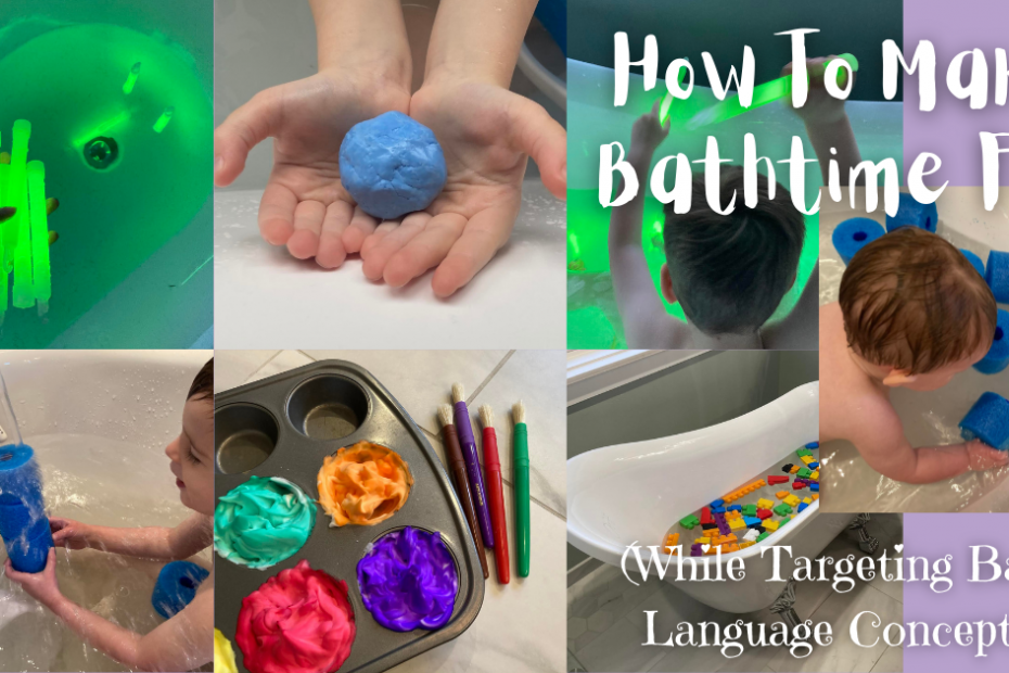 How to make bath time fun