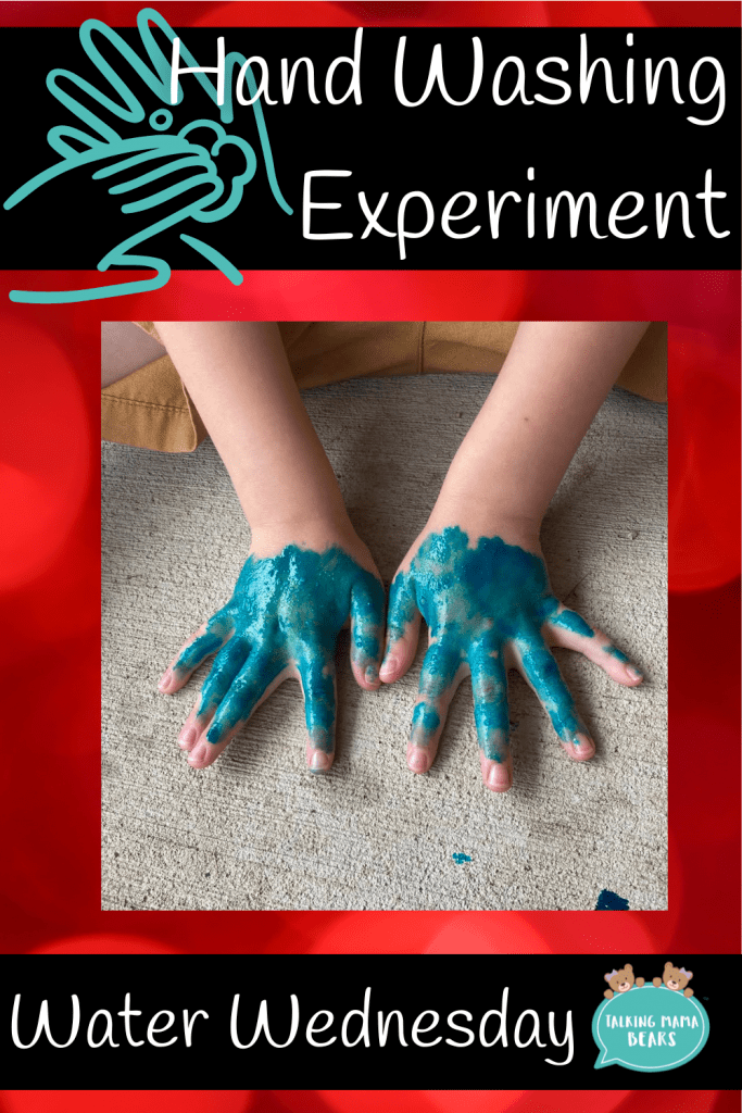 fun summer schedule idea for water wednesday hand washing experiment