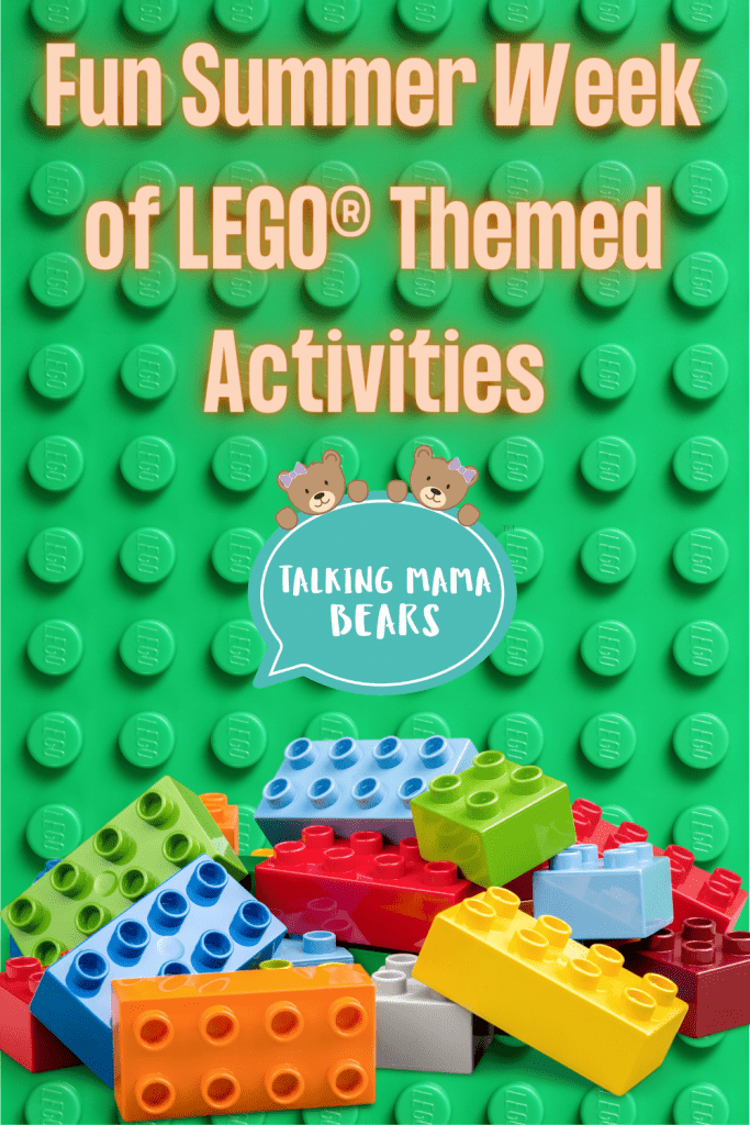 Fun summer week of lego activities