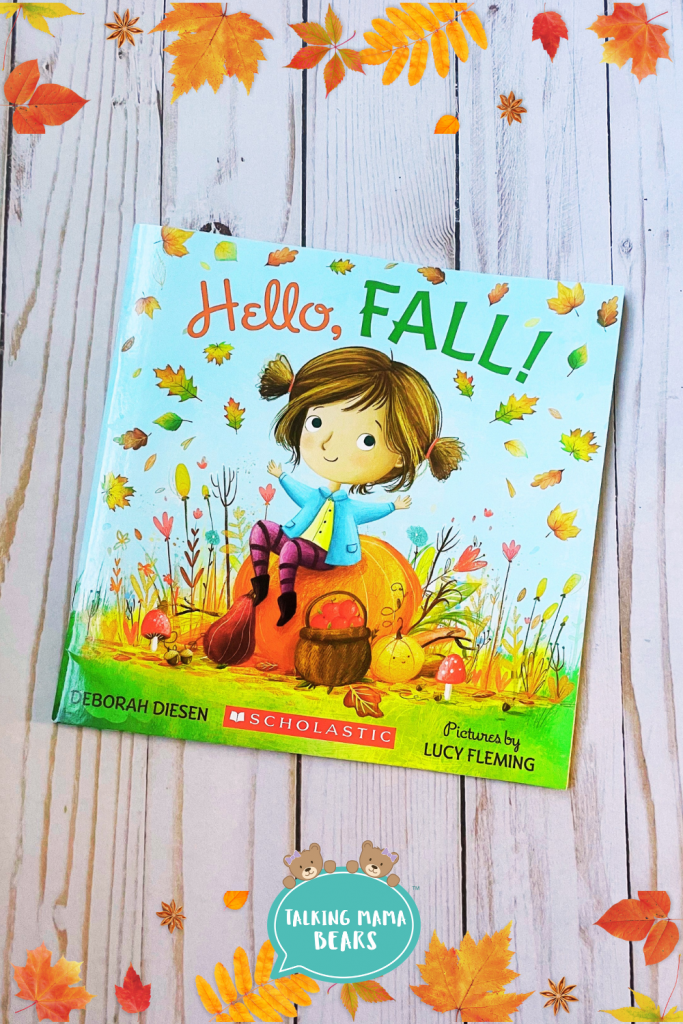 Hello, Fall! book great for all fall speech and language activities