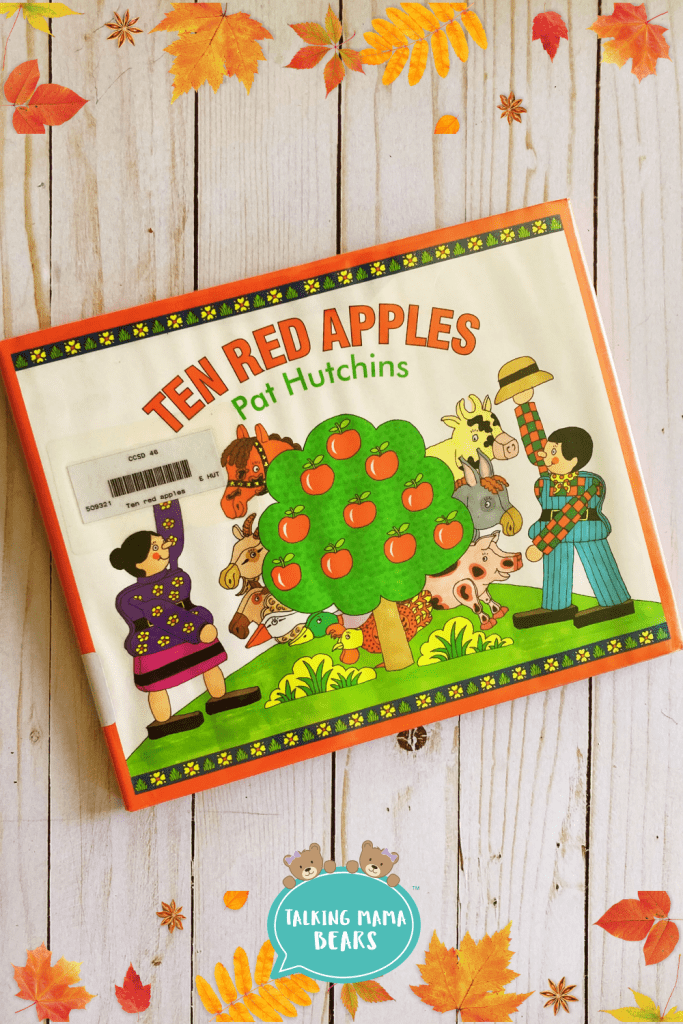 Ten Red Apples fall book to target speech and language