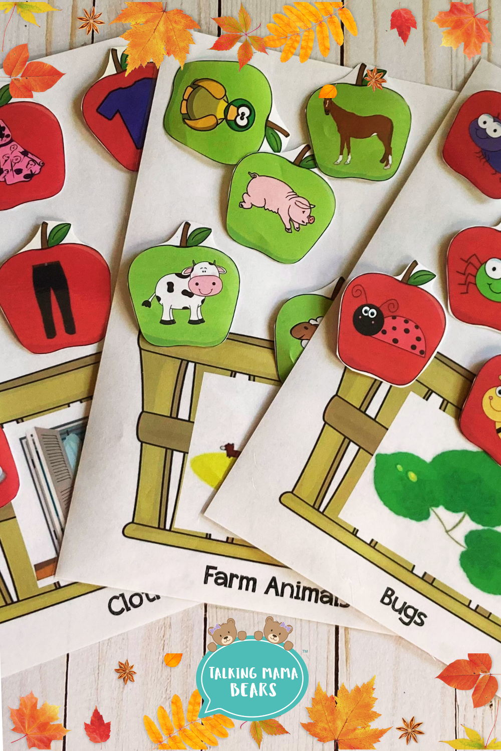 apple category sorts to help with animal identification