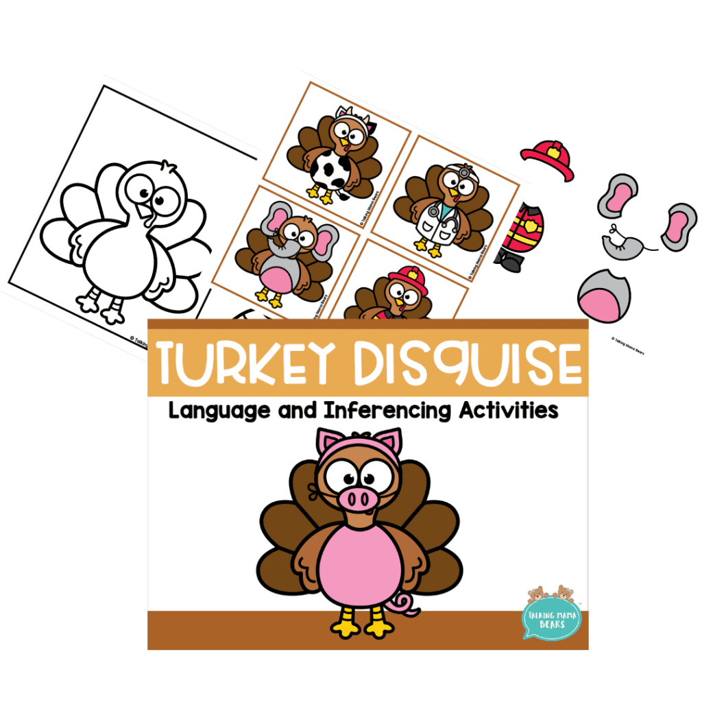 disguise a turkey inferencing worksheet freebie