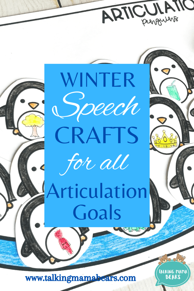 winter speech activities for every articulation goal