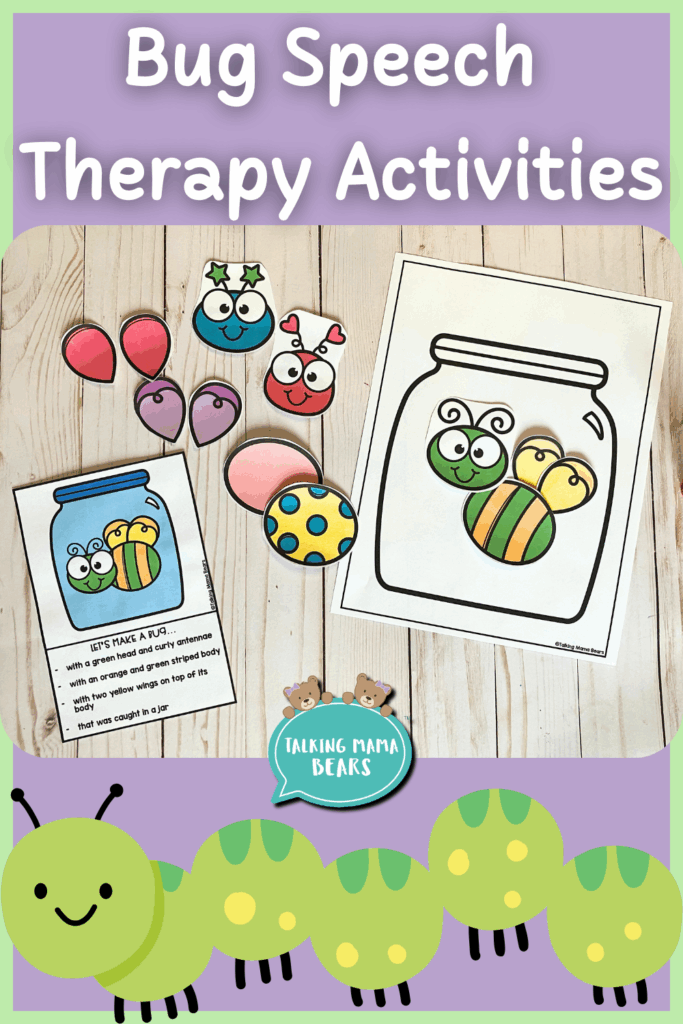 Bug Speech Therapy Activities and Language Ideas